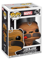 Funko Pop! Marvel Inhumans Lockjaw figure with box imperfection, collectible vinyl toy from Shak's Pop Shop.