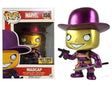 Funko Pop! Marvel Madcap Metallic figure, Hot Topic exclusive, shiny collectible vinyl toy with detailed Marvel character design.
