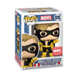 Funko Pop! Marvel Nomad Steve Rogers figure, Marvel Collector Corps exclusive with detailed costume and signature pose.