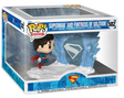 Funko Pop! Moment: DC's Superman 2025 figure with Superman and the Fortress of Solitude, featuring detailed collectible design.