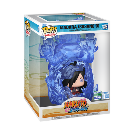 Funko Pop! Naruto Shippuden Madara Susano’o figure, exclusive shared at WonderCon, by Shak's Pop Shop.