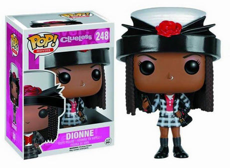 Funko Pop! Movies Clueless Dionne figure with box imperfection, featuring detailed character design in collectible vinyl form.