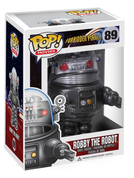 Funko Pop! Movies Forbidden Planet Robby the Robot figure with box imperfection, collectible toy from Shak's Pop Shop