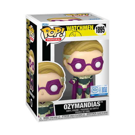 Funko Pop! Movies Watchmen Ozymandias figure by Shak's Pop Shop, collectible vinyl figure with detailed costume and pose