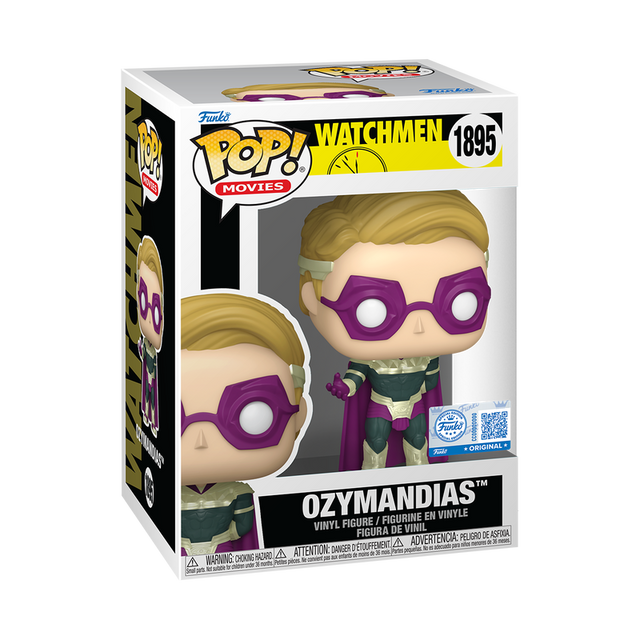 Funko Pop! Movies Watchmen Ozymandias figure by Shak's Pop Shop, collectible vinyl figure with detailed costume and pose