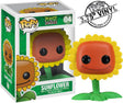 Funko Pop! Plants Vs Zombies Sunflower figure with box imperfection, collectible vinyl toy from Shak's Pop Shop.