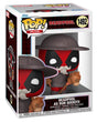 Funko Pop! Plus Marvel's Deadpool as Don Quixote figure, collectible toy with Deadpool costume and Don Quixote details