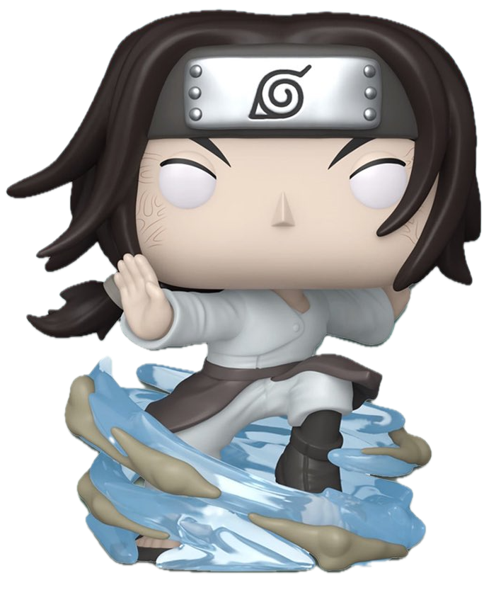 Funko Pop! Plus figure of Neji Hyuga from Naruto Shippuden, collectible toy with detailed anime character design.