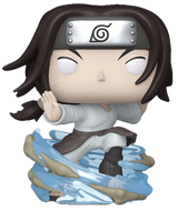 Funko Pop! Plus figure of Neji Hyuga from Naruto Shippuden, collectible toy with detailed anime character design.