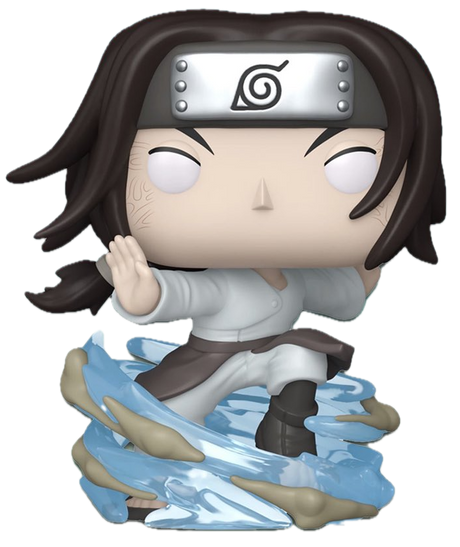 Funko Pop! Plus figure of Neji Hyuga from Naruto Shippuden, collectible toy with detailed anime character design.