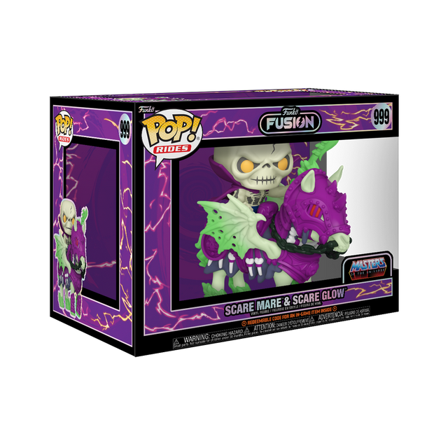Funko Pop! Rides: Games: Funko Fusion Scare Mare & Scary Glow figures from Shak's Pop Shop, featuring detailed collectible design.