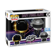 Funko Pop! Rocks Daft Punk Alive 2-Pack featuring stylized vinyl figures of Daft Punk members in iconic helmets, exclusive design.