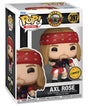 Funko Pop! Rocks Axl Rose Chase figure with box imperfection, collectible toy from Guns N' Roses series, by Shak's Pop Shop.