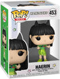 Funko Pop! Rocks figure of Haerin from NewJeans, collectible vinyl toy with detailed design and vibrant colors.