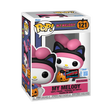 Funko Pop! Sanrio My Melody figure, 2025 NYCC Convention Exclusive, collectible vinyl toy with pink and white design.