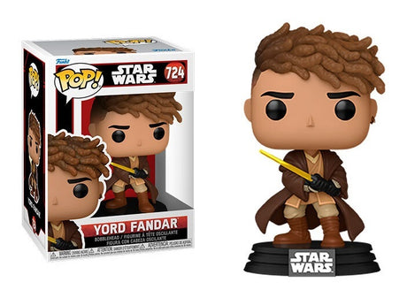 Funko Pop! figure of Yord Fandar from Star Wars Acolyte, collectible vinyl toy with detailed character design.