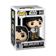 Funko Pop! Star Wars Biggs Darklighter figure from deleted scenes series, featuring detailed design and iconic costume.