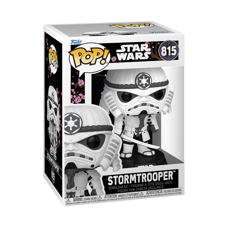 Funko Pop! Star Wars: Impressions Stormtrooper figure with detailed helmet and armor, collectible vinyl figure by Shak's Pop Shop