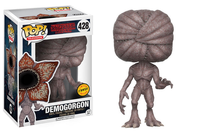 Funko Pop! Stranger Things Demogorgon Chase figure with closed face, collectible toy from Shak's Pop Shop.