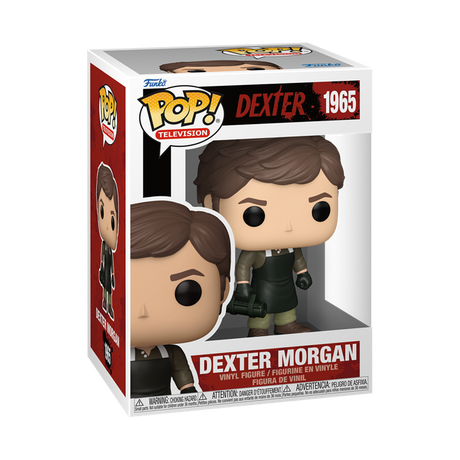 Funko Pop! Television Dexter: Dexter Morgan figure from Shak's Pop Shop, featuring Dexter in his signature style and pose.
