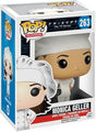 Funko Pop! figure of Monica Geller from Friends, a collectible vinyl toy by Shak's Pop Shop in original packaging.