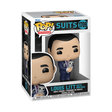Funko Pop! Television Louis Litt with Mikado figure from Suits, collectible vinyl toy with detailed character design