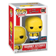 Funko Pop! Kearney Zzzyzwicz from The Simpsons, NYCC Con Sticker Exclusive, with visible box imperfection.