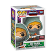 Funko Pop! Television Turtles of Grayskull He-Man figure with box imperfection, collectible toy from Shak's Pop Shop.