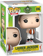 Funko Pop! figure of WNBA player Lauren Jackson in Seattle Storm jersey, collectible toy by Shak's Pop Shop.