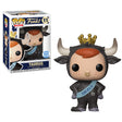 Funko Pop! Zodiac Freddy Funko Taurus figure from Shak's Pop Shop, featuring Taurus zodiac symbol and collectible design.