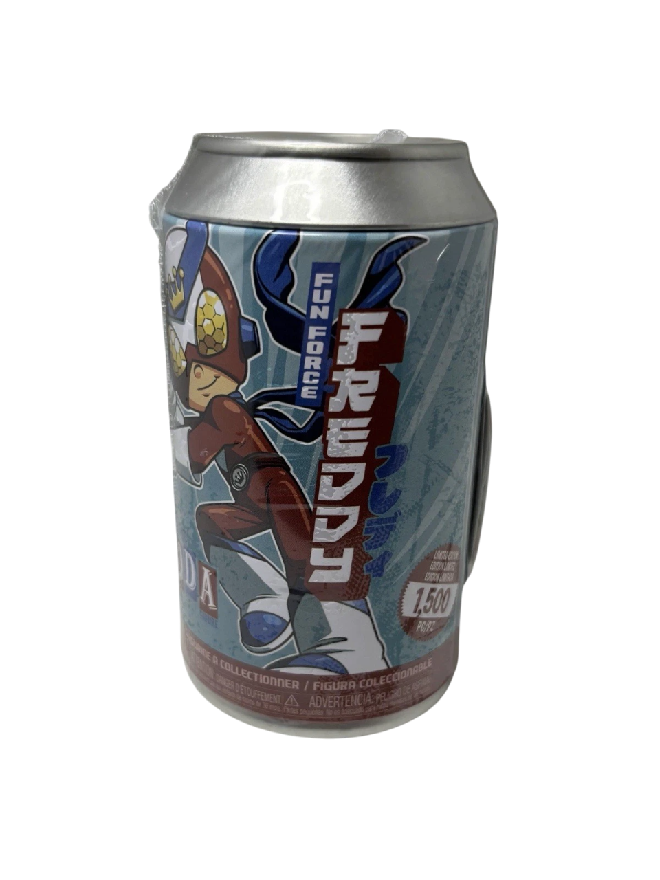 Funko Soda: Fun Force Freddy vinyl figure from Funko Pop! brand, exclusive to Funko Fundays 2025 Show, limited edition LE 1,500