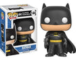 Funko Pop! Heroes Batman Classic Black figure with box imperfection, collectible toy from Shak's Pop Shop.