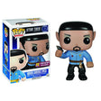 Funko Pop! figure of Mirror Universe Spock from Star Trek The Next Generation, with box imperfection, by Shak's Pop Shop.