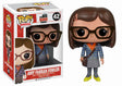 Funko Pop! figure of Amy Farrah Fowler from The Big Bang Theory with box imperfection, collectible toy from Shak's Pop Shop.