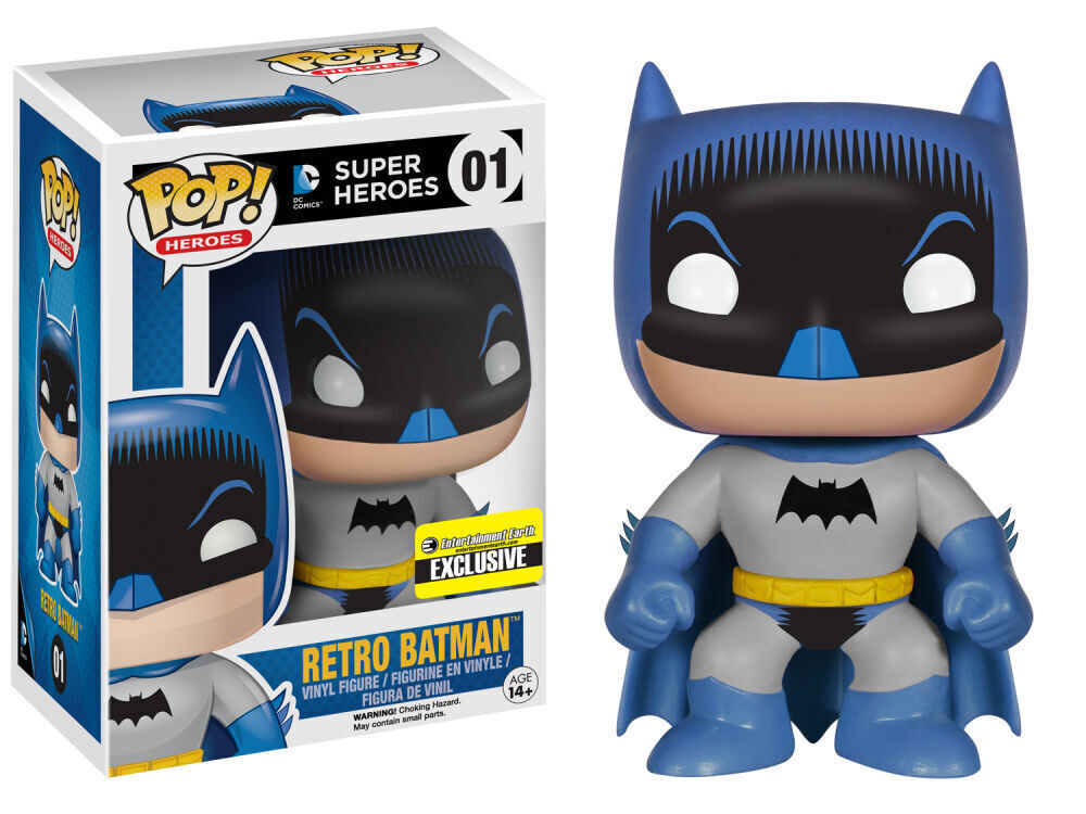 Funko Pop! Heroes: DC Super Heroes: Retro Batman (Entertainment Earth Exclusive)