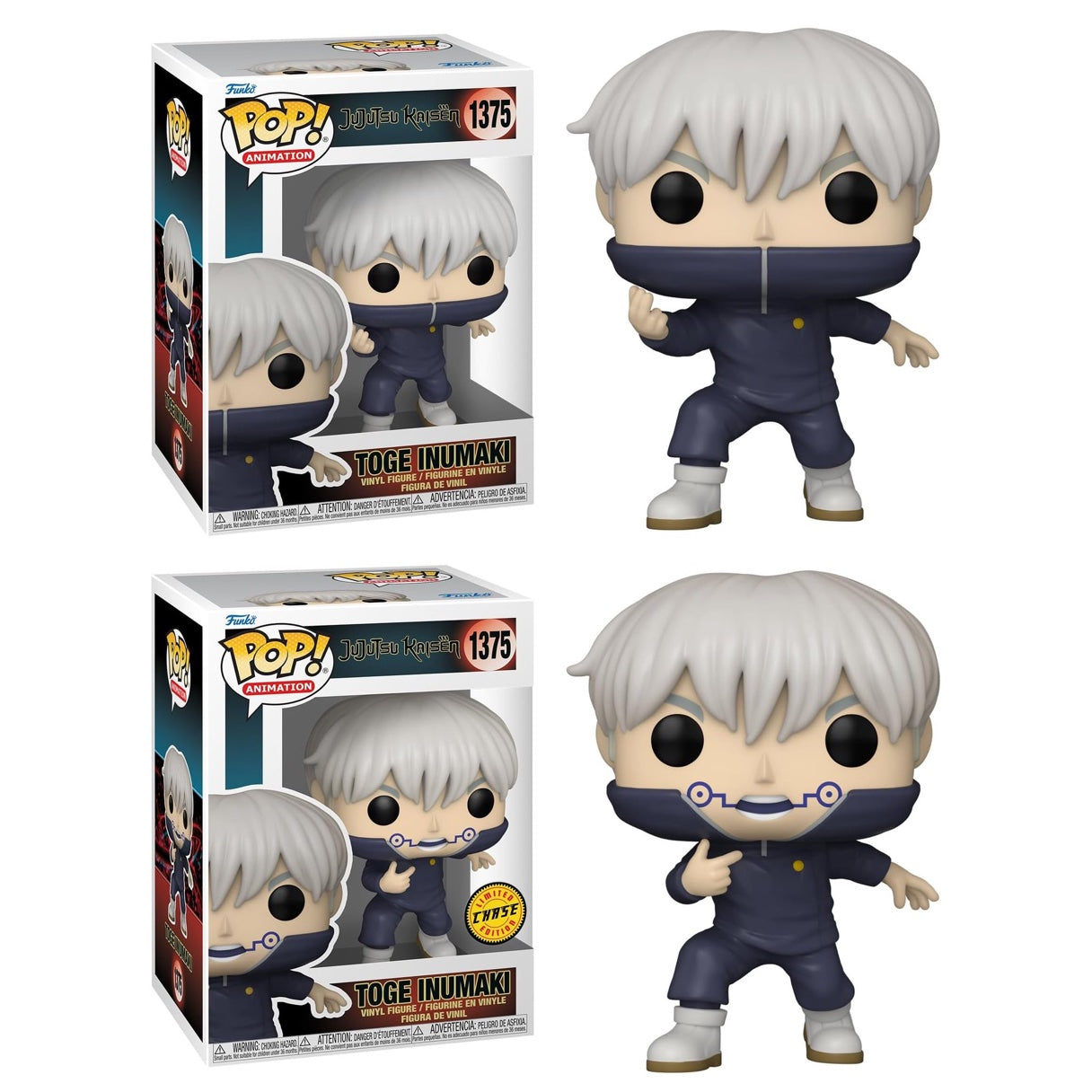 Funko Pop! Animation: Jujutsu Kaisen: Toge Inumaki (Chase Bundle)