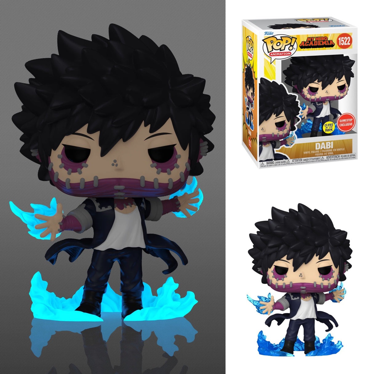 Animation: My Hero Academia: Dabi (Glow) (GameStop Exclusive) – Shak's ...