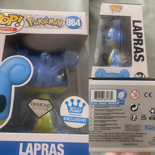 Funko Pop! Games: Pokemon: Lapras (Diamond) (Funko Shop Exclusive)