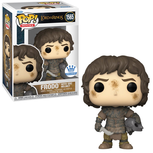 Funko Pop! Movies: Lord Of The Rings: Frodo With Orc Helmet (Funko Shop Exclusive) (Box Imperfection)