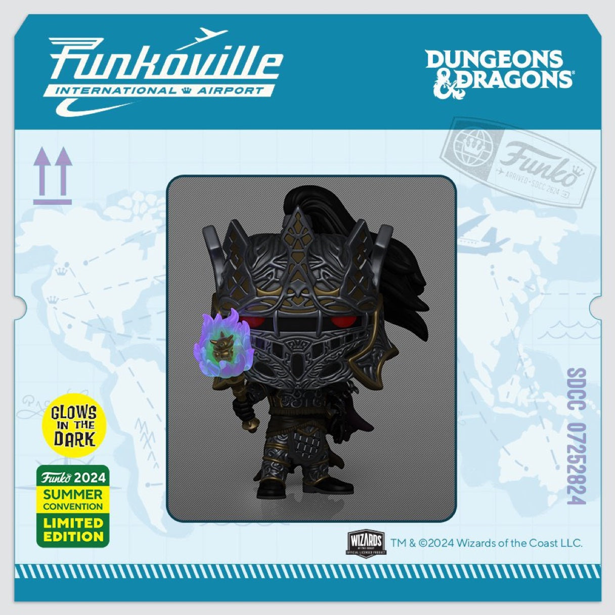 Funko Pop! Games: Dungeons & Dragons: Lord Soth (Glow) (2024 SDCC Shared Exclusive) (Box Imperfection)