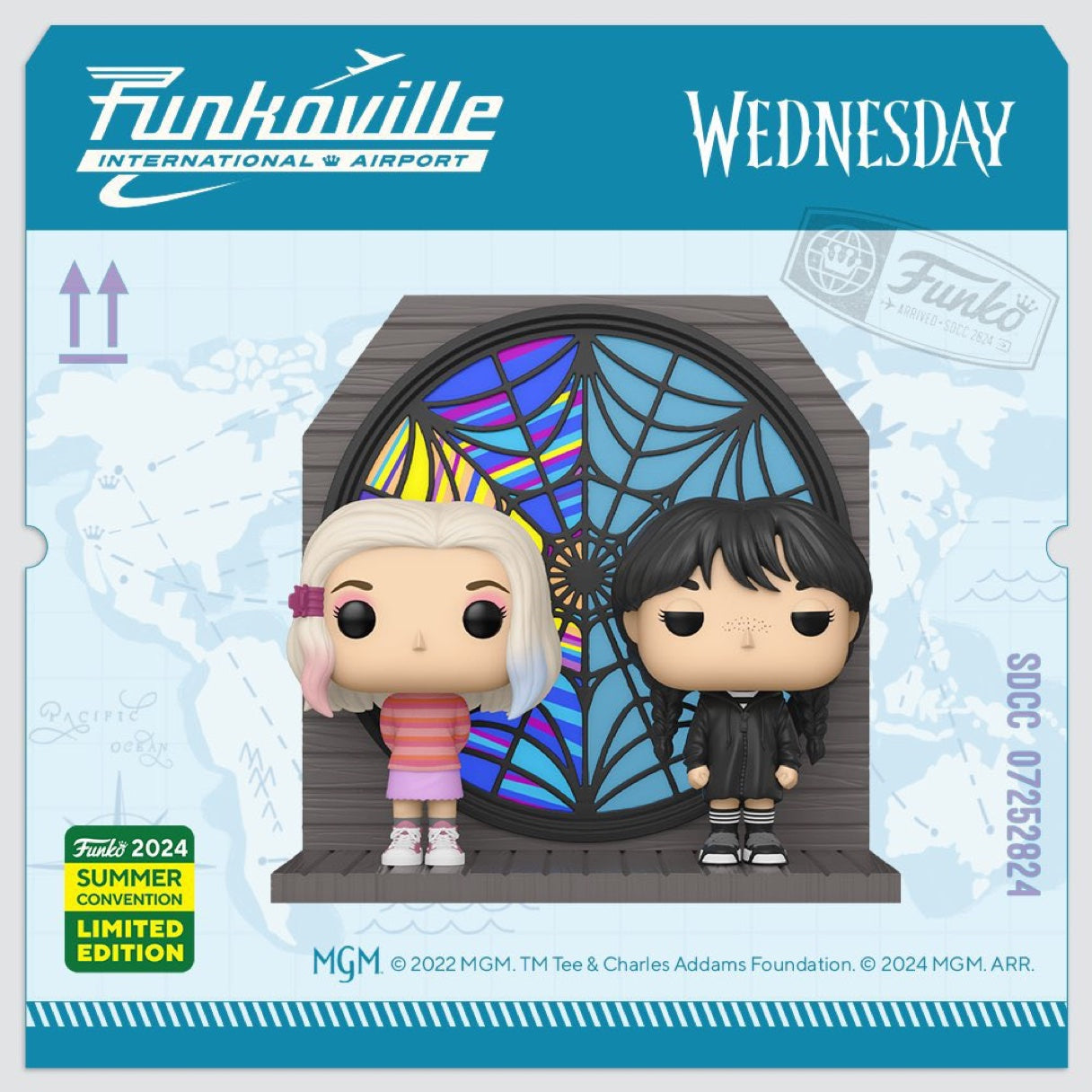 Funko Pop! Television: Wednesday: Wednesday & Enid In Dormitory (2024 SDCC Shared Exclusive)