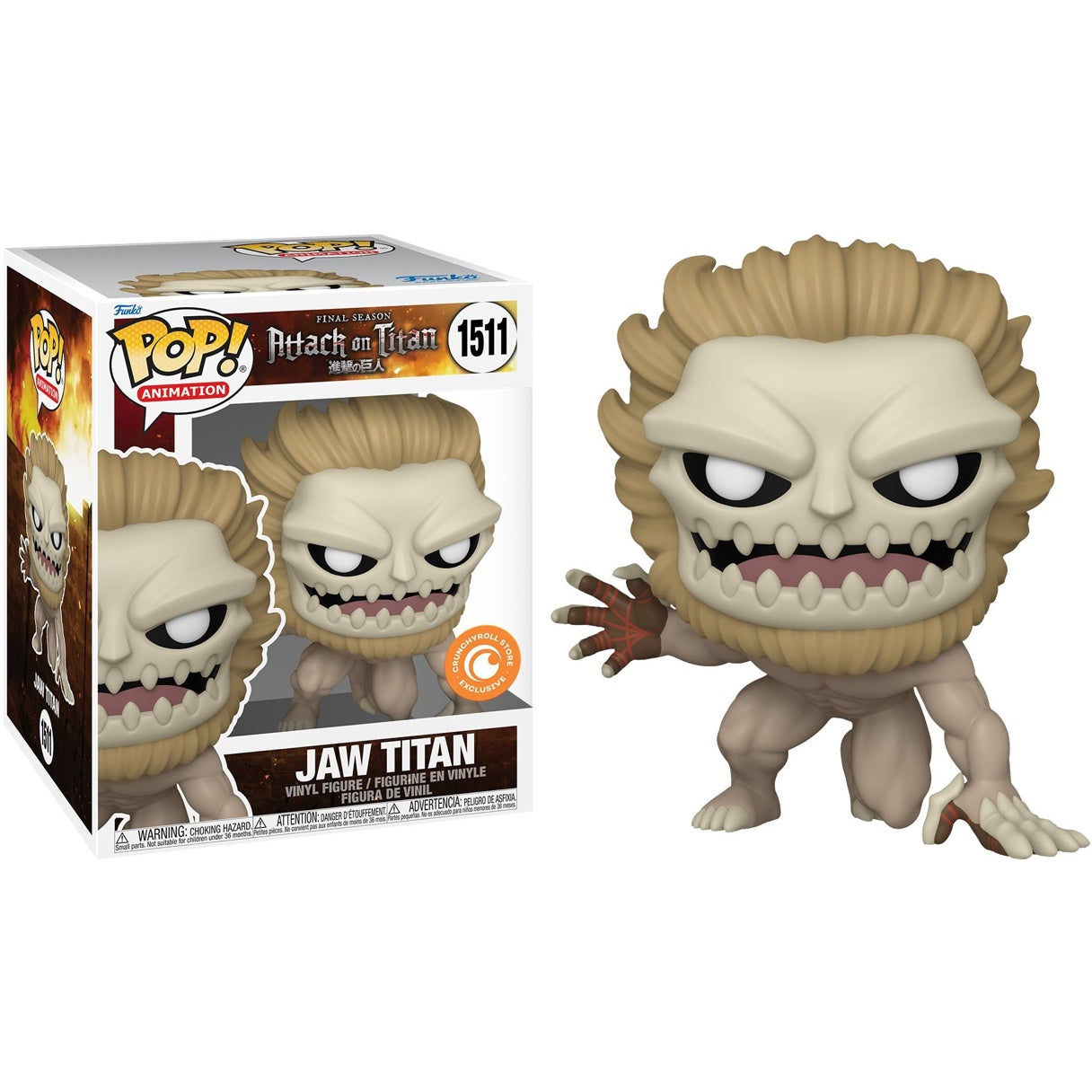 Funko Pop! Animation: Attack On Titan: Jaw Titan (Chrunchyroll Exclusive) (Box Imperfection)