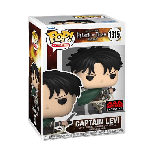 Animation: Attack On Titan: Captain Levi (AAA Exclusive)