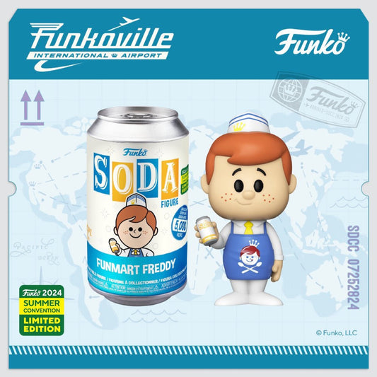 Funko Vinyl: Soda: Funmart Freddy (2024 SDCC Shared Exclusive) (L.E 5,000)