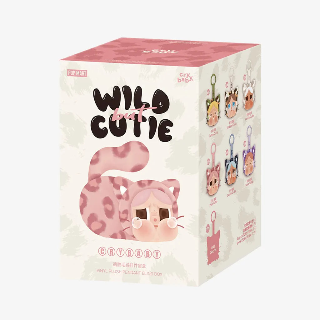 Pop Mart: CryBaby - Wild But Cutie Plush Charm Blind Box
