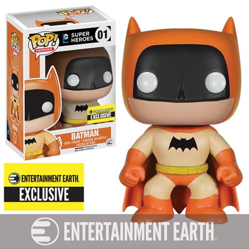Funko Pop! Heroes: DC Super Heroes: Batman (Rainbow - Orange) (Entertainment Earth Exclusive)
