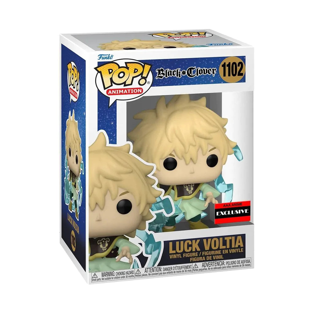 Funko Pop! Animation Black Clover: Luck Voltia (AAA Exclusive)