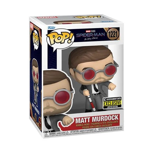 Funko Pop! Marvel: Spider-Man: No Way Home: Matt Murdock with Brick (Entertainment Earth Exclusive)