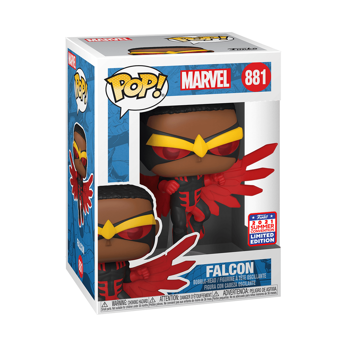 Funko Pop! Marvel: Falcon (2021 SDCC Shared Exclusive)