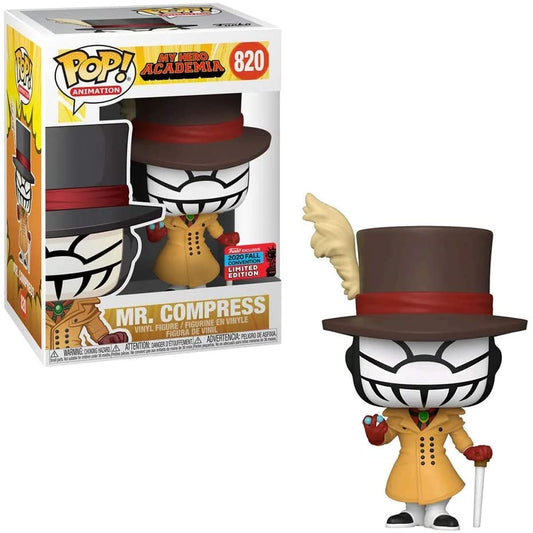 Funko Pop! Animation: My Hero Academia: Mister Compress (NYCC 2020 Shared Sticker)